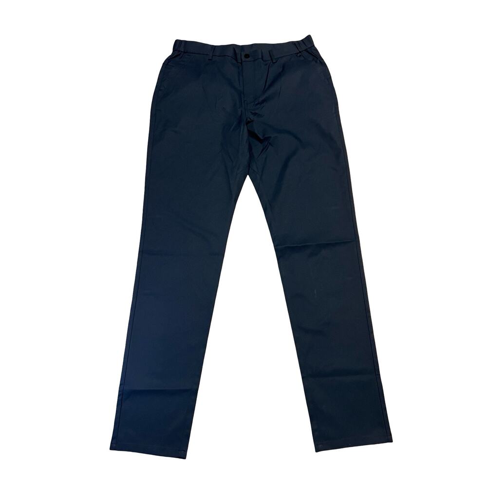 JACK ARCHER Mens Jetsetter Pants 34x36 Deep Blue Athletic Fit Polyester